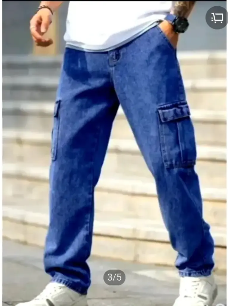 Denim baggy jeans 
