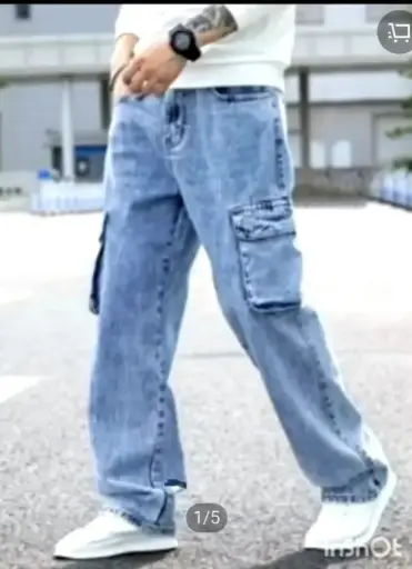 Denim baggy jeans 